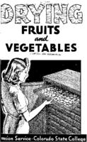 Drying fruits and vegetables