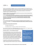 SLD topic brief: evaluation and eligibility