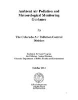 Ambient air pollution and meteorological monitoring guidance