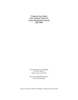 Trinchera deer herd data analysis unit D-31, Game management unit 83, July 2010