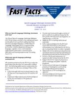 Speech-language pathology assistant (SLPA) : Colorado Educator Licensing Act of 1991, 1 CCR