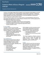 School to work alliance program (SWAP)