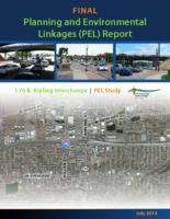 Final planning and environmental linkages report I-70 & Kipling interchange PEL study