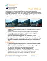 EB I-70 peak period shoulder lane fact sheet