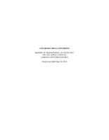 Colorado Mesa University report of independent accountant on the application of agreed-upon procedures fiscal year ended June 30, 2013