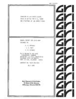 Behavior of LNG vapor clouds. Tests to define the size, shape and structure of LNG vapor clouds