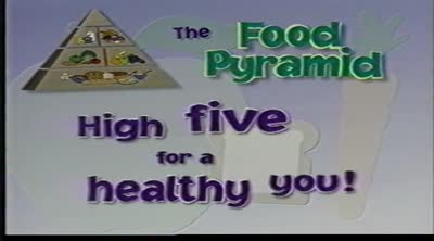 The food pyramid : high 5 for a healthy you!