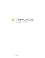 Colorado Lottery, financial and compliance audit, June 30, 2017 and 2016