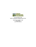 State Board of the Great Outdoors Colorado Trust Fund : financial and compliance audit for the years June 30, 2017 and 2016