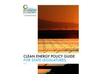 Clean energy policy guide for state legislatures
