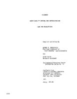 Colorado water quality control and administration laws and regulations
