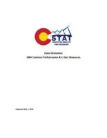C-Stat data dictionary : OBH contract performance & C-Stat measures