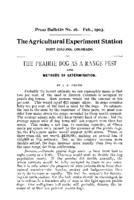 The prairie dog as a range pest : and methods of extermination