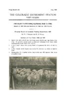 Feedlot fattening rations for lambs : report of 1929 test and summary of 1928 and 1929 results