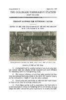 Feedlot rations for fattening calves : report of 1929 test and summary of 1928 and 1929 results
