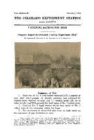 Fattening rations for hogs : progress report of livestock feeding experiment 1932