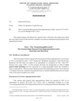 The Arveschoug-Bird general fund appropriations limit, section 24-75-201.1 (1) (a) (II) through (VII), C.R.S