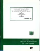 Influence of simplifications in watershed geometry in simulation of surface runoff