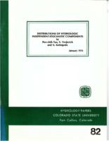 Distributions of hydrologic independent stochastic components