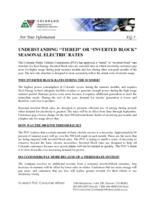 Understanding "tiered" or "inverted block" seasonal electric rates