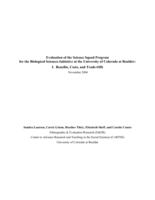 Evaluation of the Science Squad Program for the Biological Sciences Initiative at the University of Colorado at Boulder