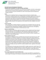 Enterprise zone contribution tax credit overview and policies