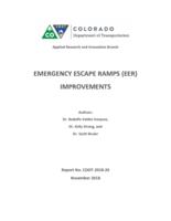 Emergency escape ramps (EER)  improvements