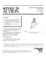 Clothes for independent living, T-shirt tricks