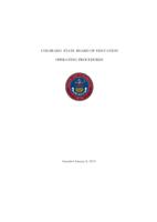 Operating procedures