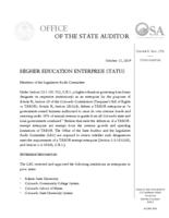 Higher education enterprise status