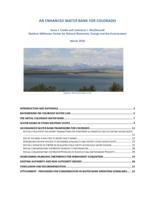 An enhanced water bank for Colorado