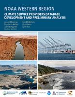 NOAA Western Region Climate Service Providers Database development and preliminary analysis