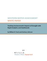 Tracking socioeconomic impacts of drought with rapid analytics and dashboards
