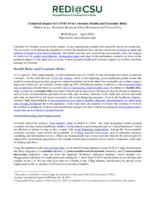 Gendered impact of COVID-19 in Colorado : health and economic risks