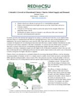 Colorado's growth in education choice : charter school supply and demand