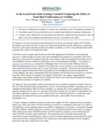 Is the local food table getting crowded? : exploring the effect of food hub proliferation on viability