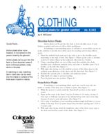 Action pleats for greater comfort
