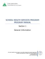 School Health Services Program manual 2017-2020