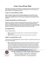 Protect yourself from mold