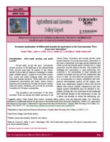 Economic implications of differential taxation for agriculture in the Intermountain West : issues and alternatives