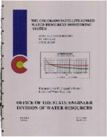 The Colorado satellite-linked water resources monitoring system : annual status report. FY 1994-95