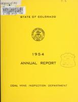 Annual report. 1954