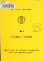 Annual report. 1962