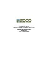 State Board of the Great Outdoors Colorado Trust Fund : financial and compliance audit for the years June 30, 2020 and 2019