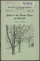 Guide to the winter birds of Colorado