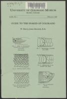 Guide to the snakes of Colorado