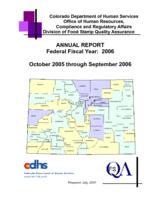 Annual report, federal fiscal year. 2005-06