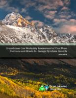 Greenhouse gas neutrality assessment of coal mine methane and waste-to-energy pyrolysis projects