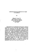 Construction and operation of dams in Colorado