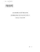 Information management annual plan. 1999